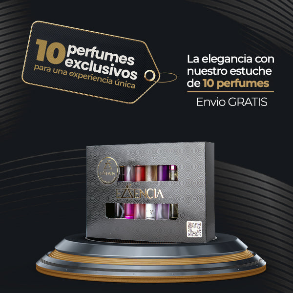 KIT EZZENCIA 10 Perfumes de 30ml c/u